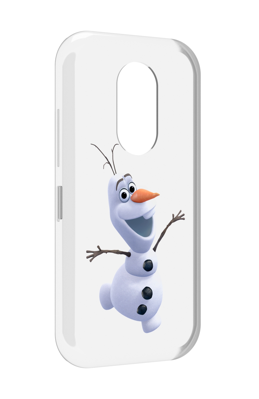

Чехол MyPads Олаф-холодное-сердце для Doogee S61 / S61 Pro, Прозрачный, Tocco