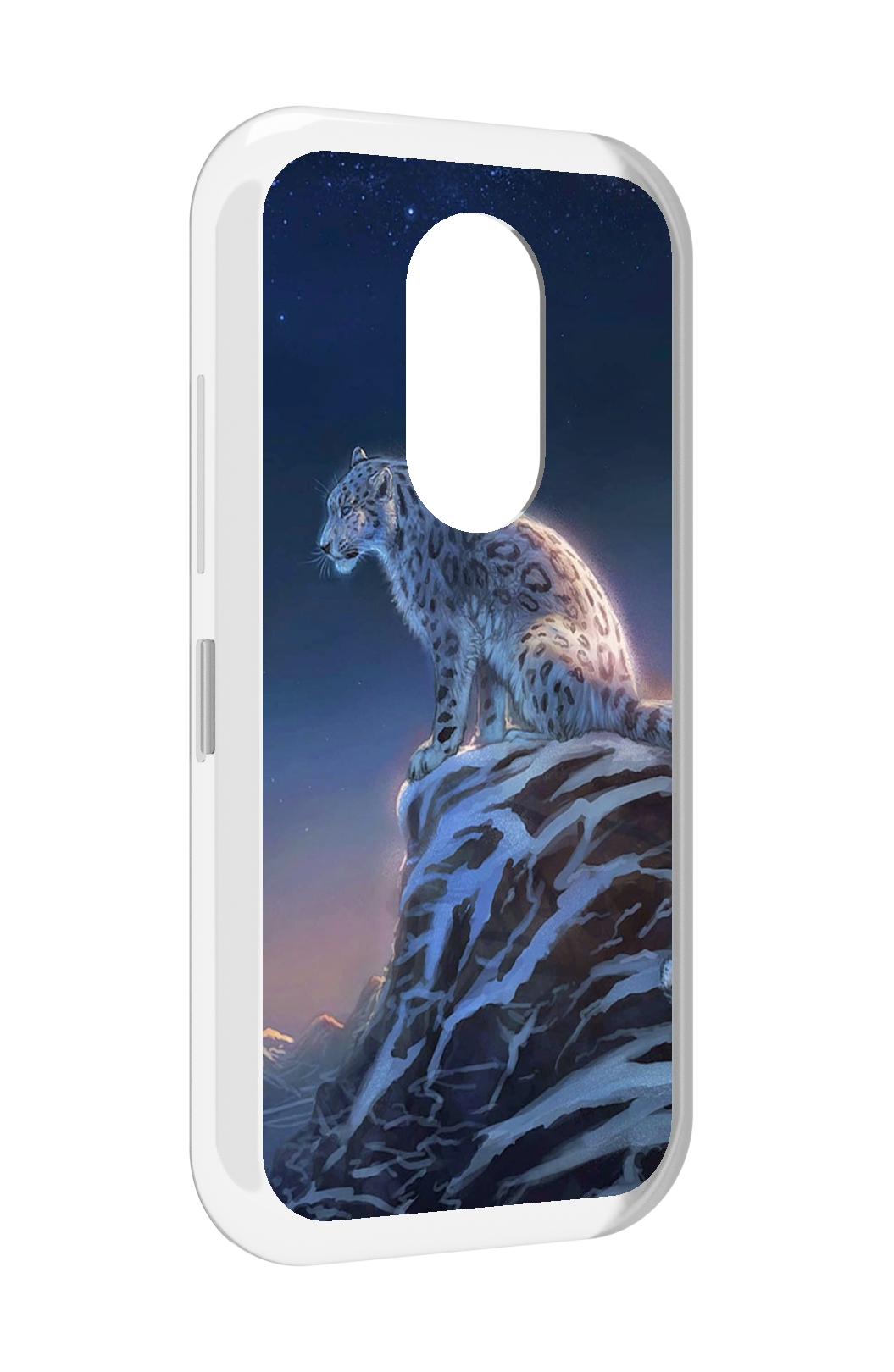 

Чехол MyPads Одинокий-Барс для Doogee S61 / S61 Pro, Прозрачный, Tocco