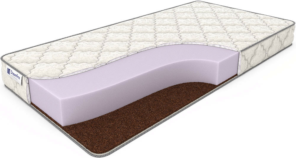 

Матрас Дримлайн DreamRoll Hard 80х180х16, Белый, DreamRoll Hard