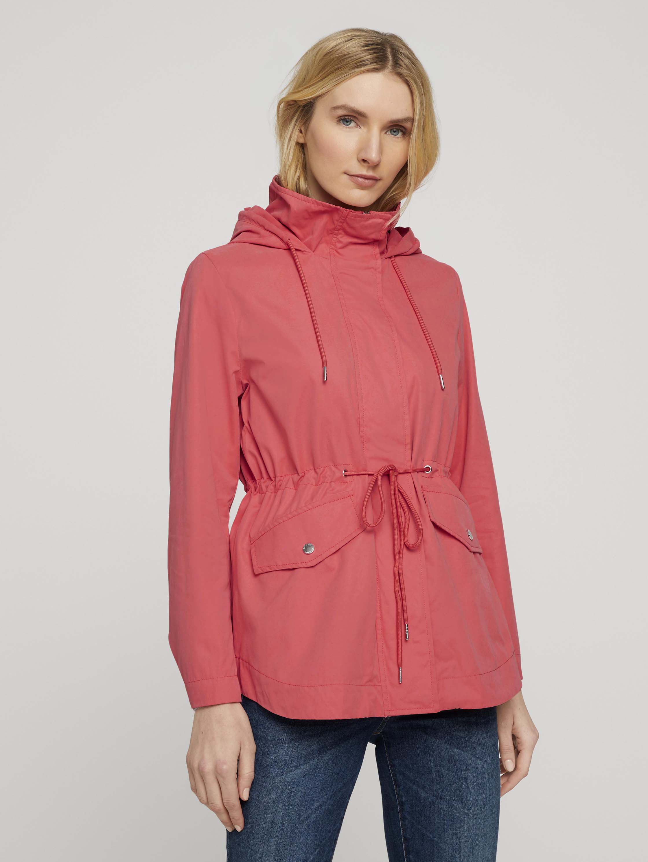 

Ветровка женская TOM TAILOR 1024468 красная S, 1024468