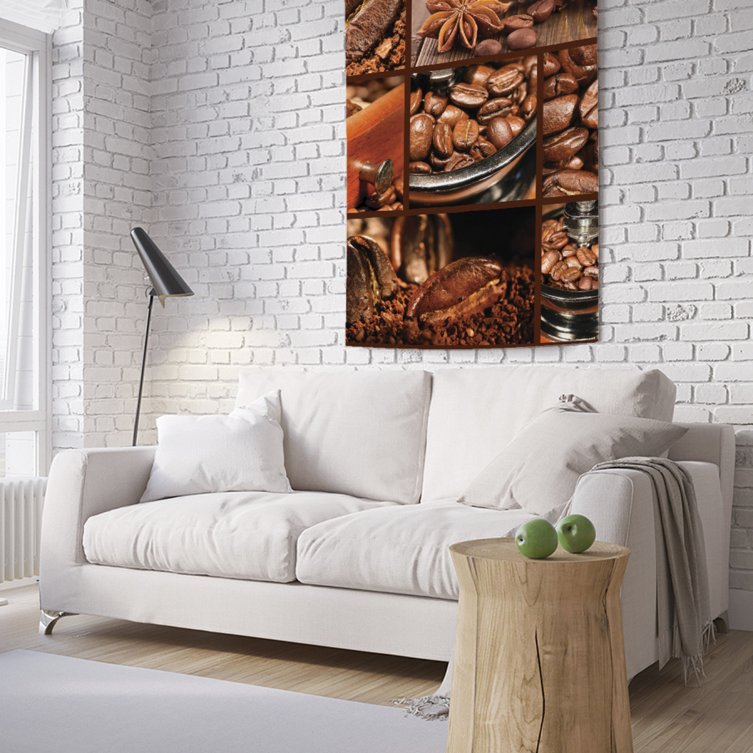 

Вертикальное фотопанно на стену JoyArty Кофе с корицей 100x150 см, Кофе с корицей