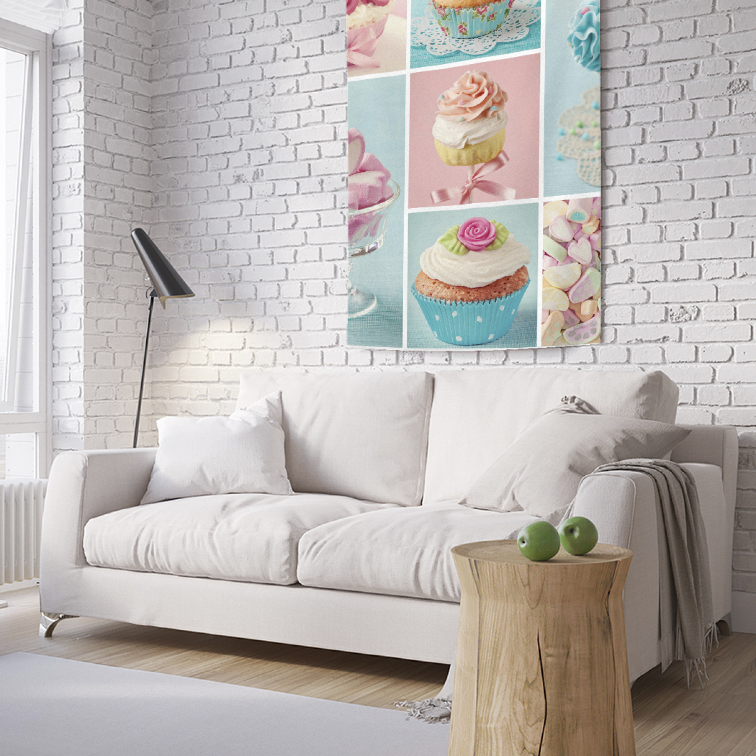 

Вертикальное фотопанно на стену JoyArty Сладкий марципан 100x150 см, Сладкий марципан