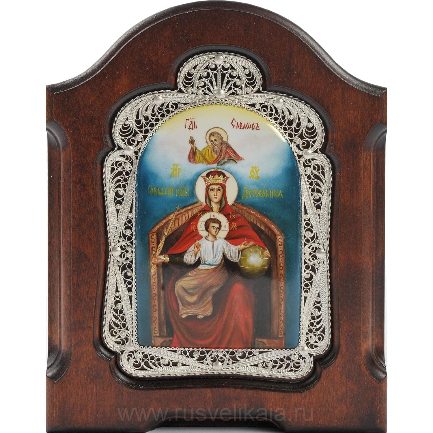 

Икона "Божия Матерь Державная" 16,5 х 21,5 см
