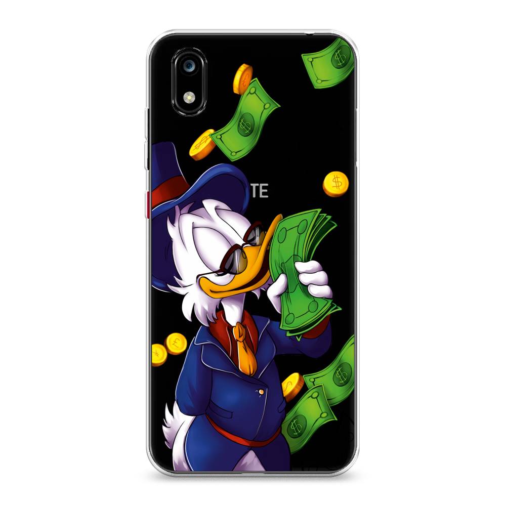 

Чехол на ZTE Blade A7 2019 "Scrooge McDuck with Money", Синий;зеленый;белый, 133150-6