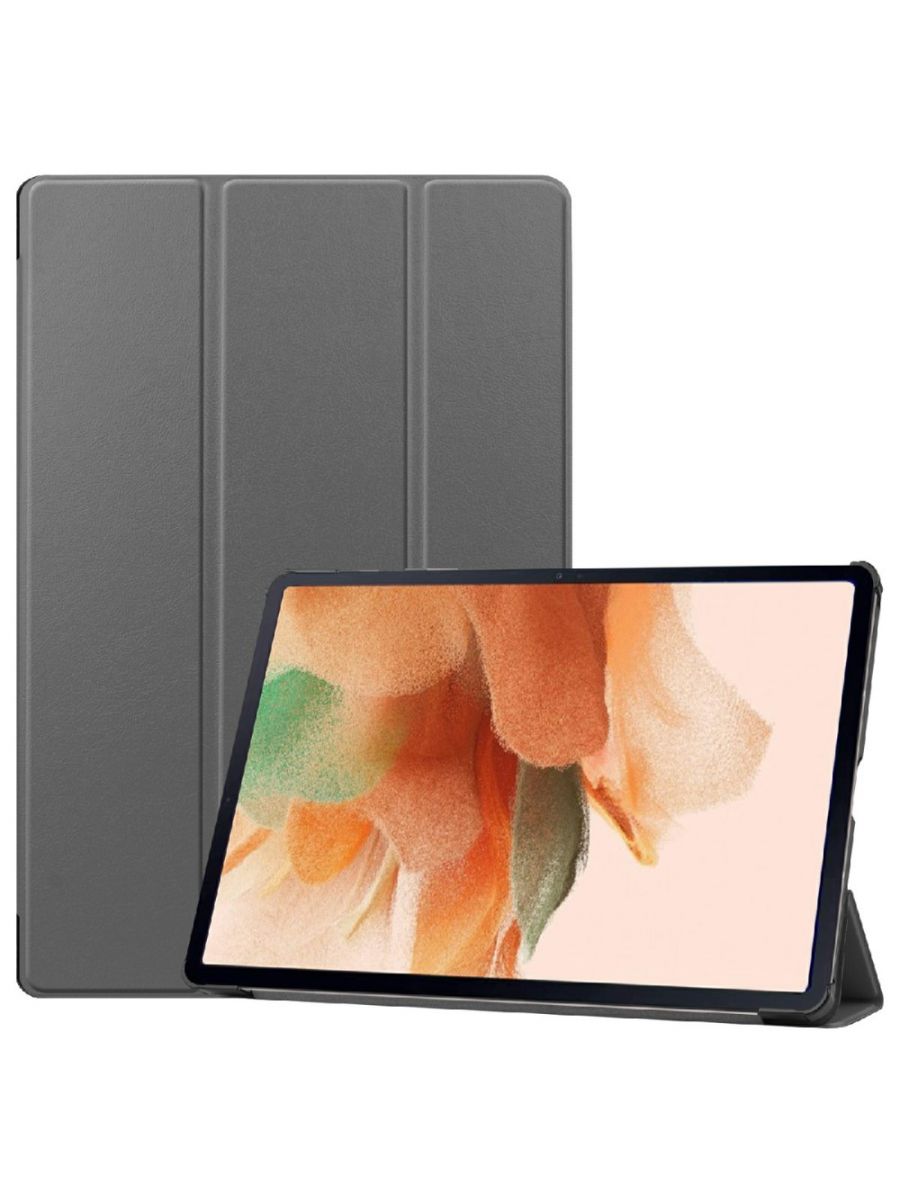 

Brodef TriFold чехол книжка для Samsung Galaxy Tab S7 FE SM-T730/SM-T736 Черный