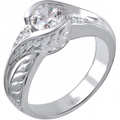 

Кольцо из серебра р. , Эстет 01К1510979, фианит, 01К1510979