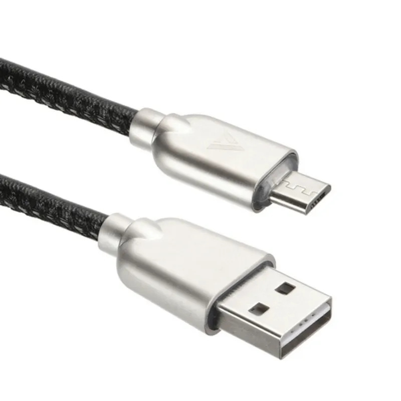 Кабель ACD Allure USB - Micro-USB, 1 м, черный (ACD-U926-M1B)