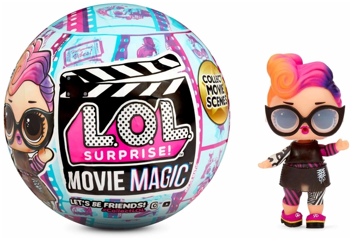Кукла L.O.L. Surprise Movie Magic - Магия Кино в шаре magic space floating straw blowing float empty bubble classic exercise lung capacity small toys unisex juggling ball sport 2021