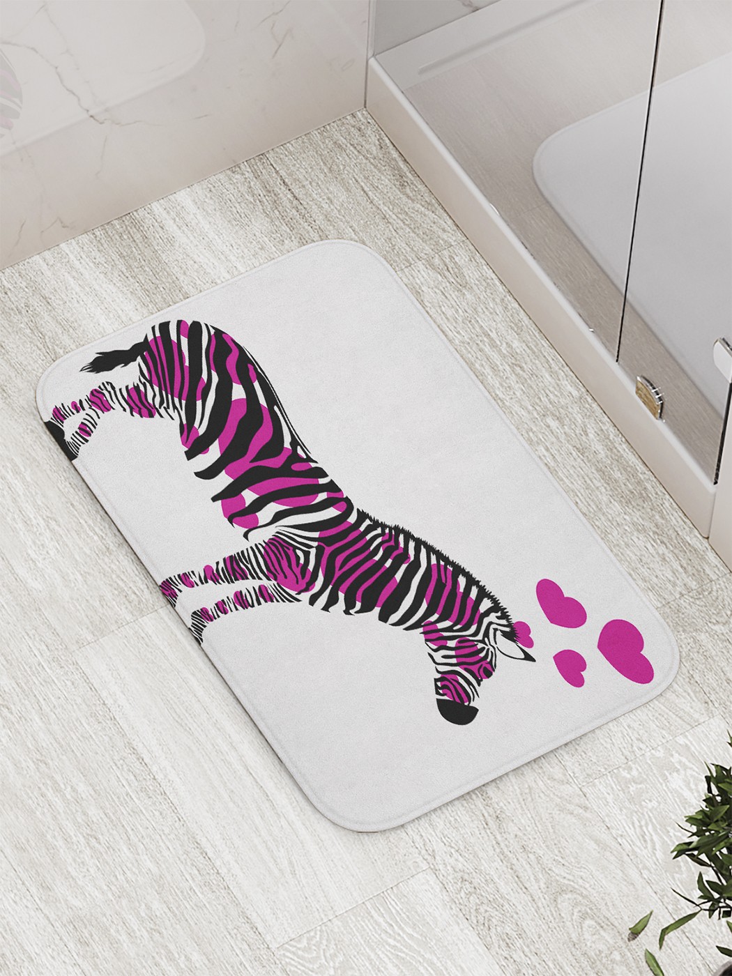 

bath_61658 Коврик противоскользящий для ванной, сауны, бассейна, 77х52 см
