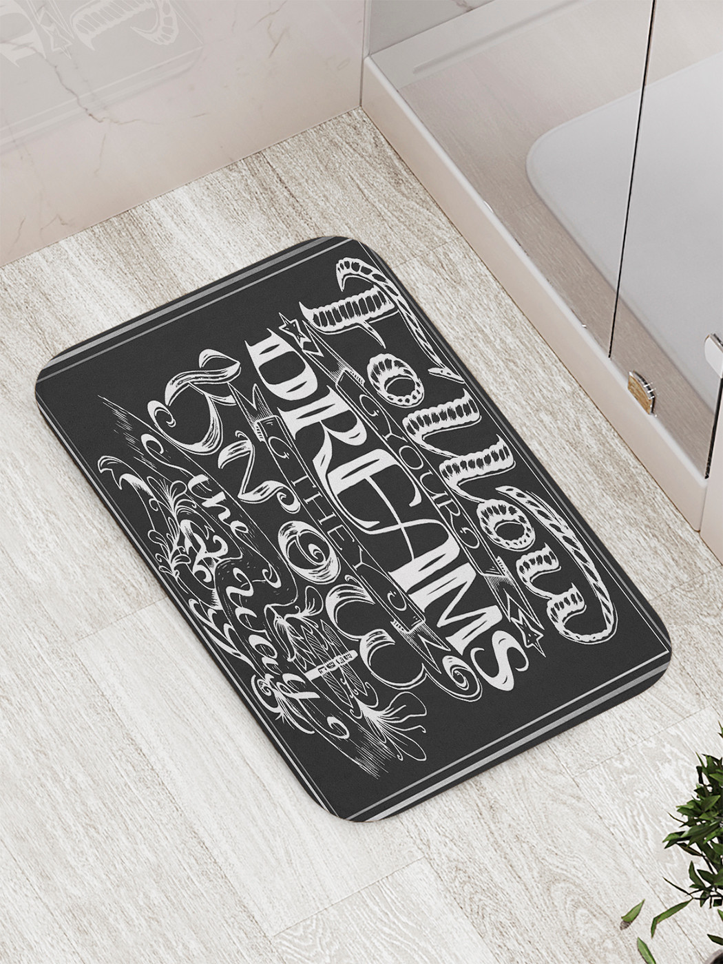 

bath_61626 Коврик противоскользящий для ванной, сауны, бассейна, 77х52 см