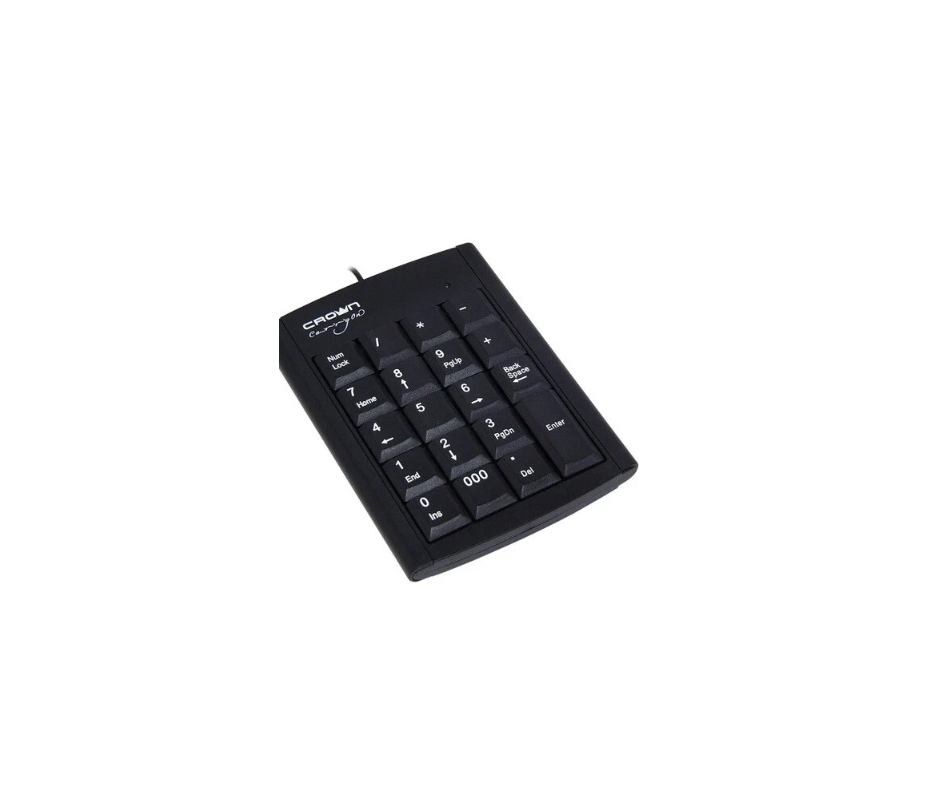 Проводная клавиатура CROWN NumPad черный (CMNK-001)