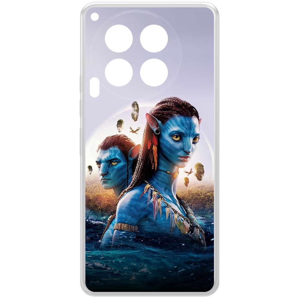 

Чехол-накладка Krutoff Clear Case Аватар - Джейк и Нейтири для TECNO Camon 30 5G, Прозрачный