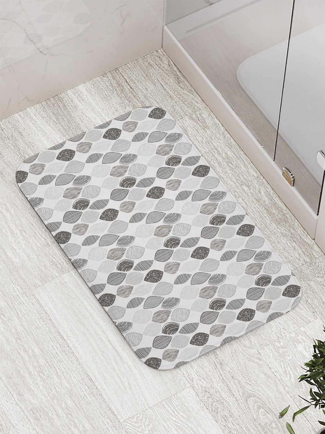 

bath_61610 Коврик противоскользящий для ванной, сауны, бассейна, 77х52 см