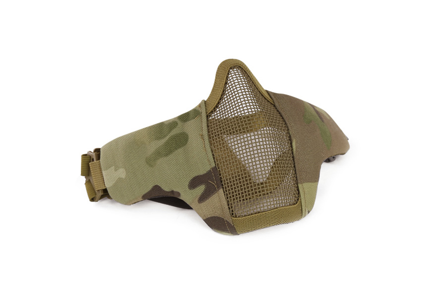 

Маска защитная WoSporT WST Steel MC (MA-42-CP), Зеленый;коричневый