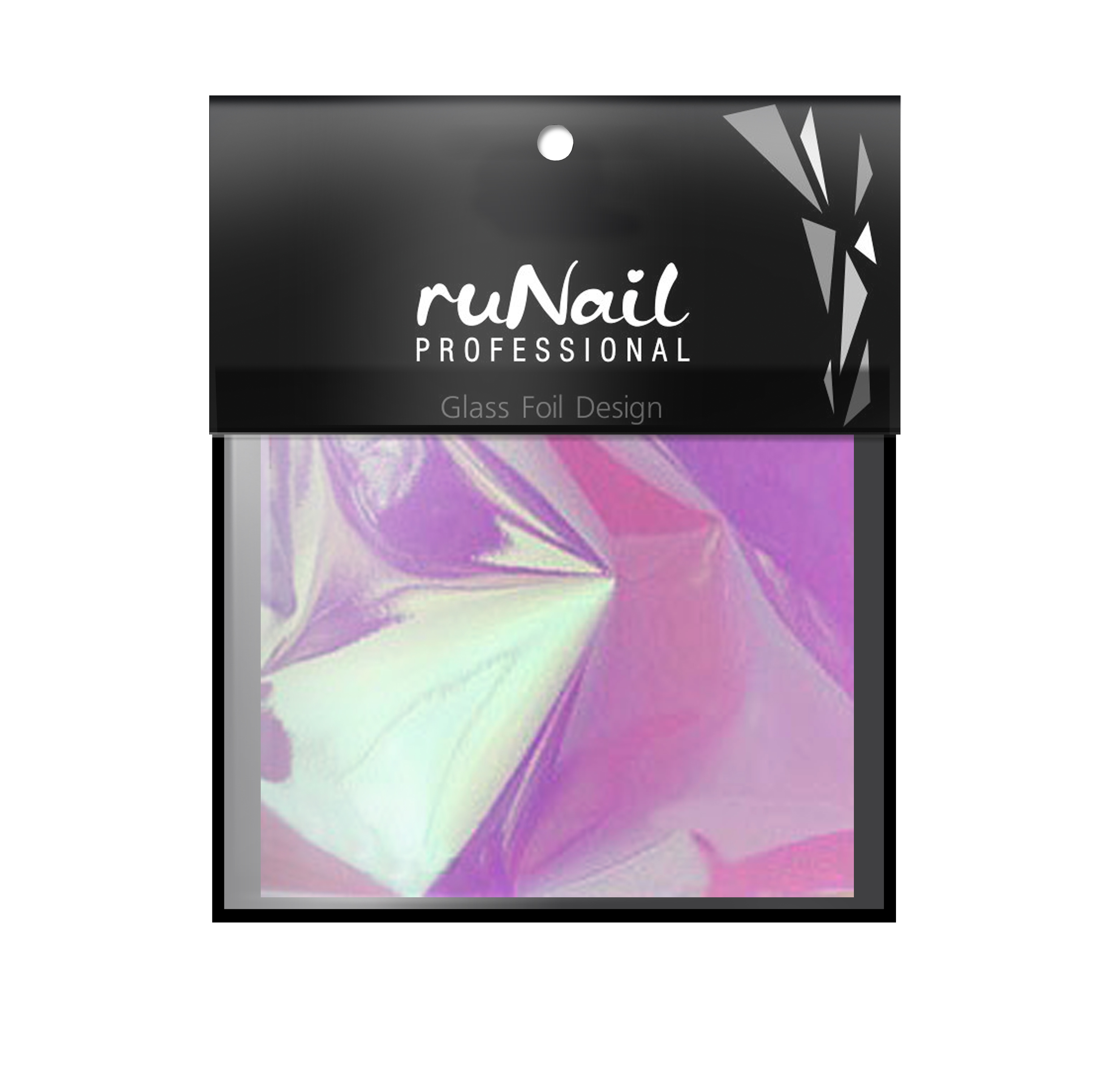 

Фольга RUNAIL с эффектом Битое стекло сиреневый 4*100 см