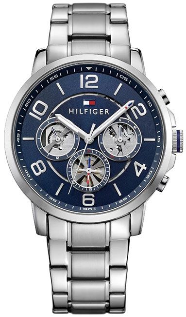 фото Наручные часы мужские tommy hilfiger 1791293 серебристые