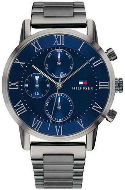 фото Наручные часы мужские tommy hilfiger 1791456 серебристые