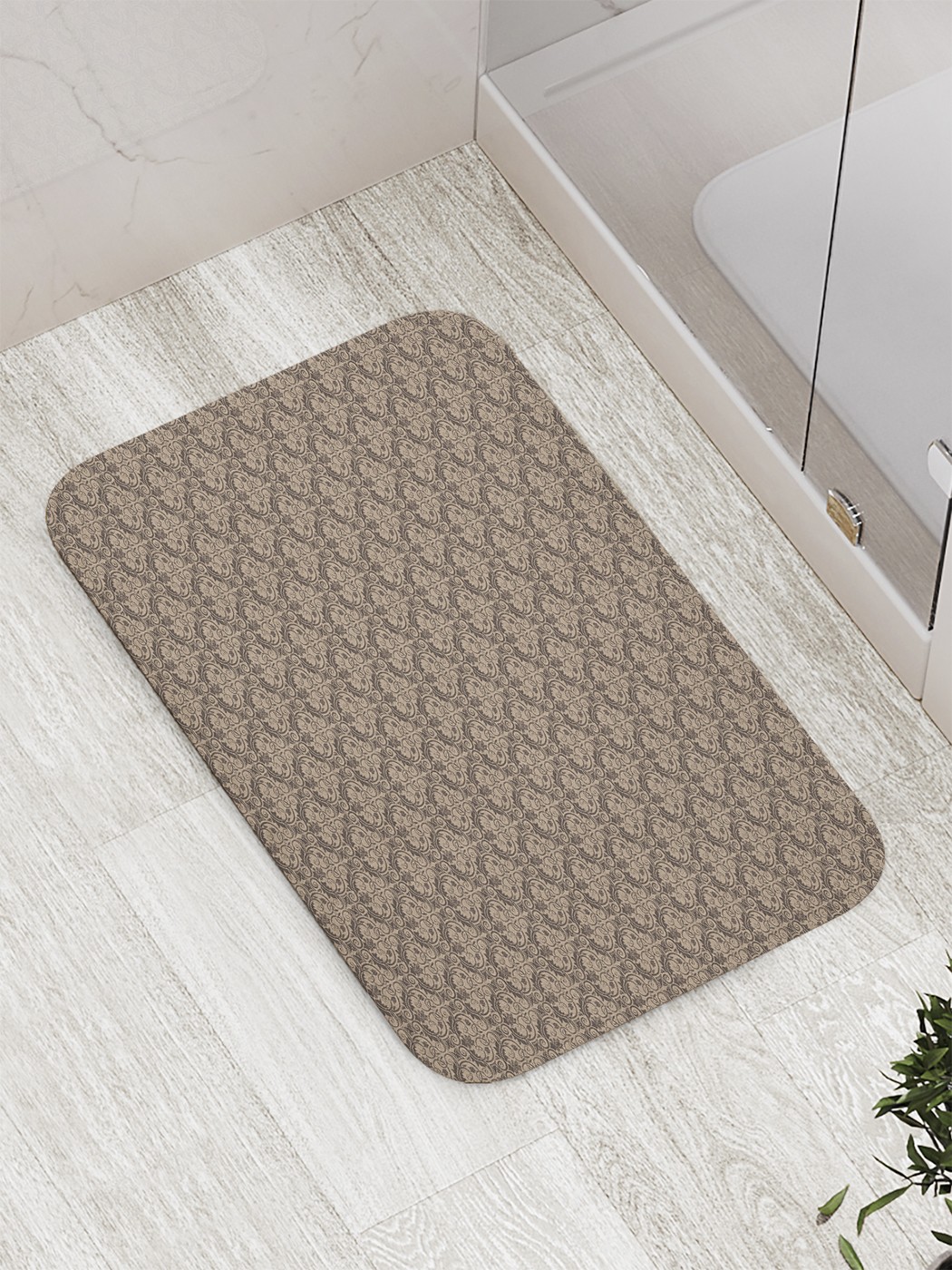 

bath_61560 Коврик противоскользящий для ванной, сауны, бассейна, 77х52 см