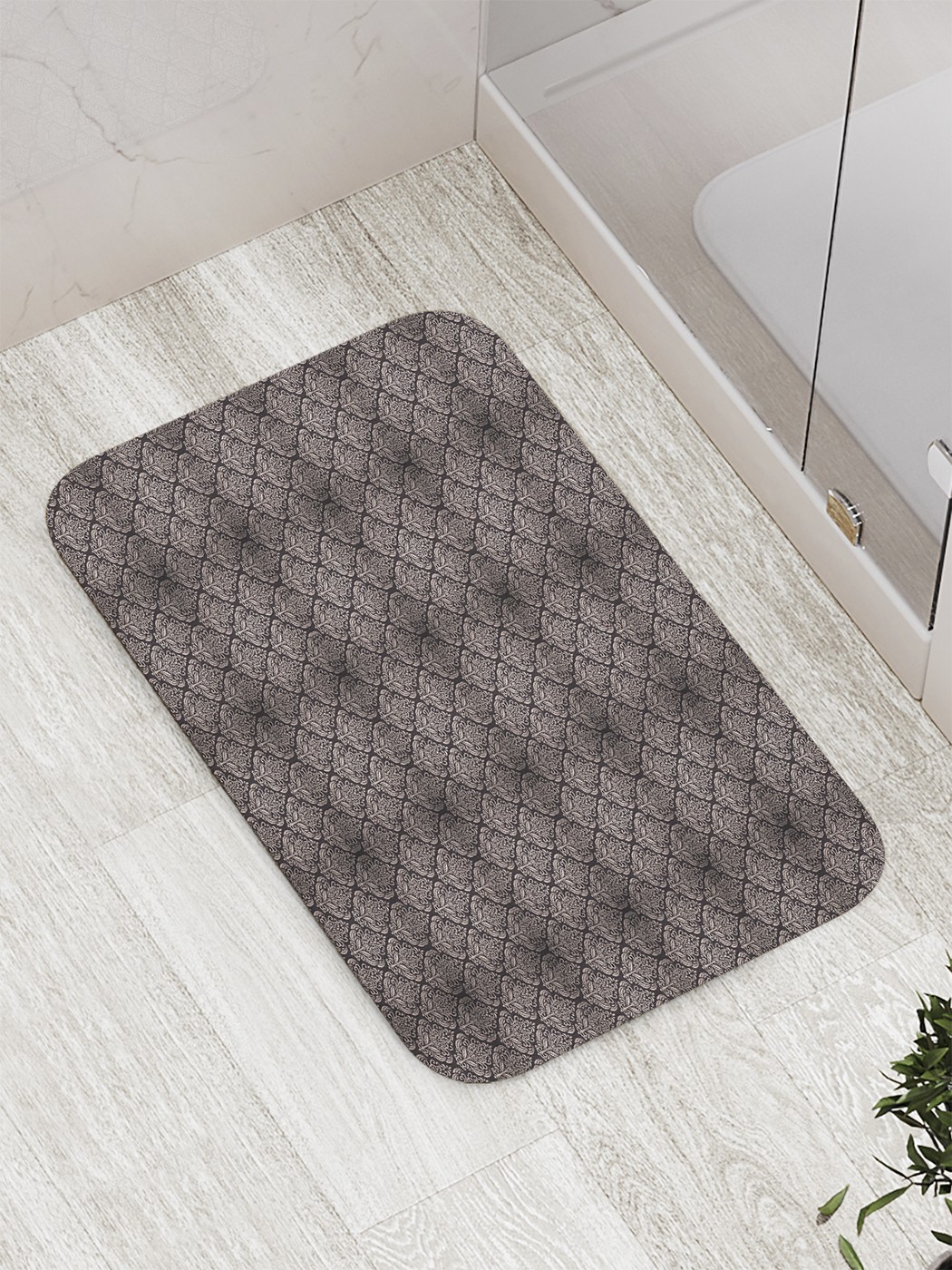 

bath_61554 Коврик противоскользящий для ванной, сауны, бассейна, 77х52 см