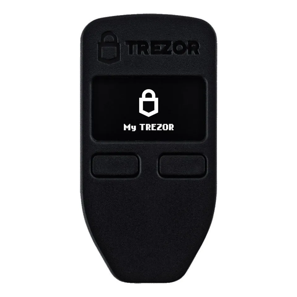 фото Аппаратный кошелек для криптовалют trezor one черный