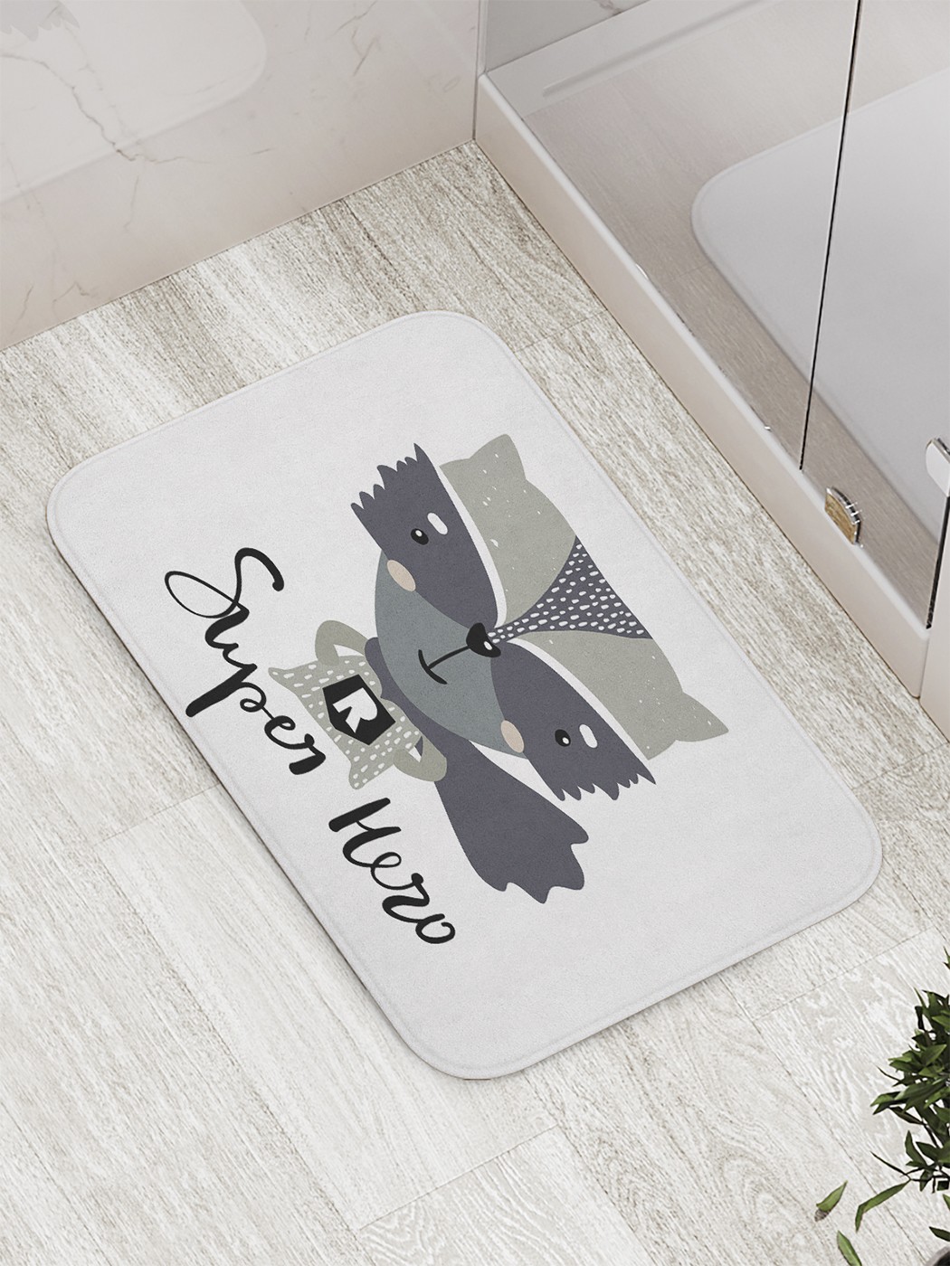 

bath_61542 Коврик противоскользящий для ванной, сауны, бассейна, 77х52 см