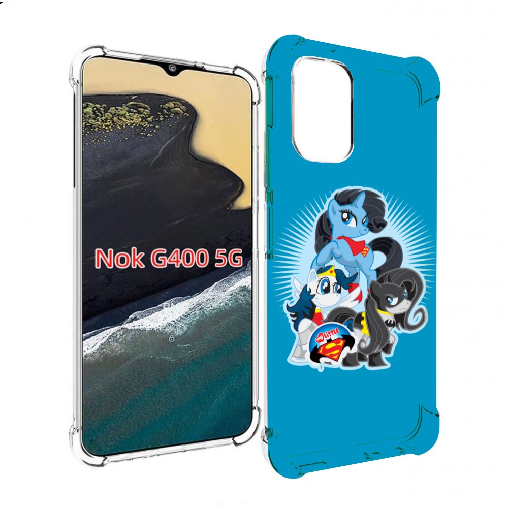 

Чехол MyPads Пони-литл для Nokia G400 5G, Прозрачный, Tocco