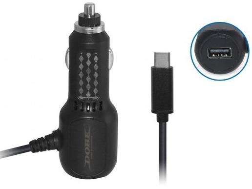 фото Автомобильное зарядное устройство (car charger) dobe (tns-870) (switch)