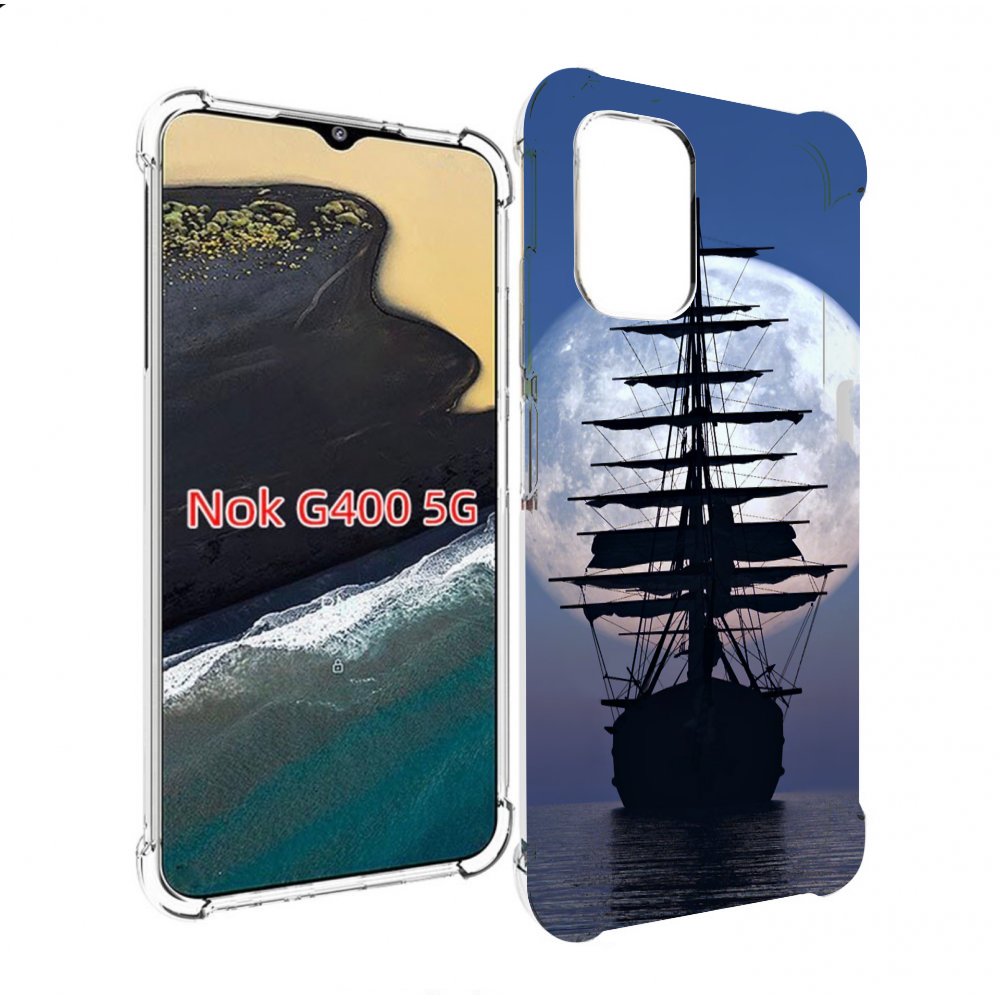 

Чехол MyPads Парус-в-море для Nokia G400 5G, Прозрачный, Tocco