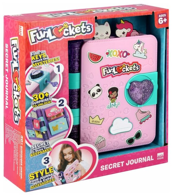 

Дневник 1toy Funlockets с секретами