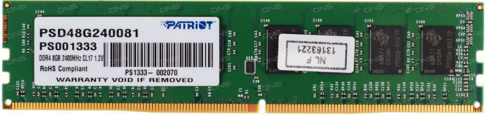 Оперативная память Patriot Memory PSD48G240081