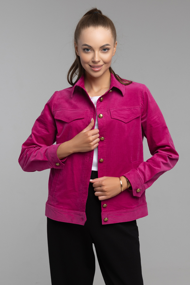 

Жакет женский Петербургский Швейный Дом 1467-1 розовый 46 RU, 1467-1