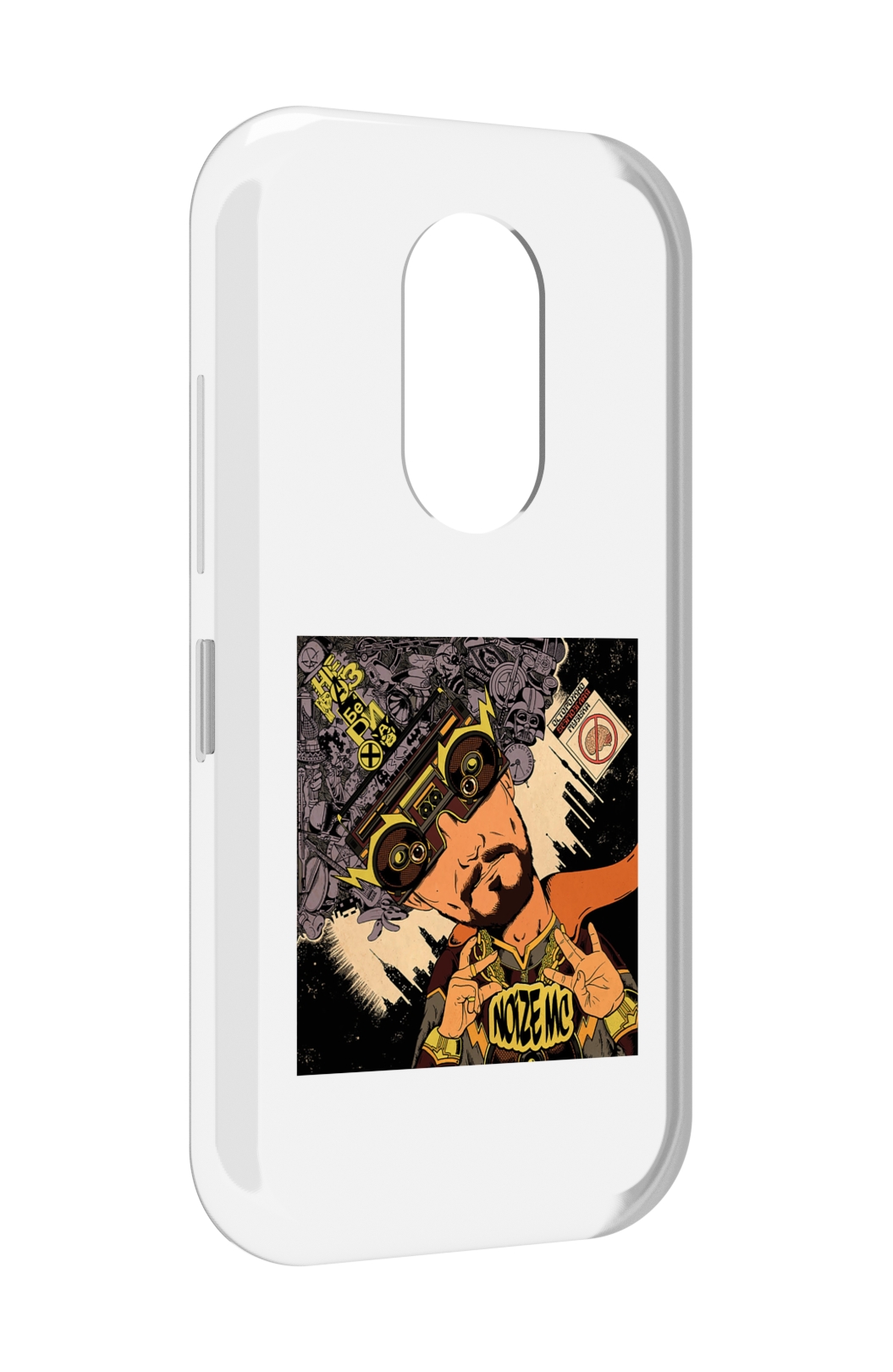 

Чехол MyPads Неразбериха Noize MC для Doogee S61 / S61 Pro, Прозрачный, Tocco