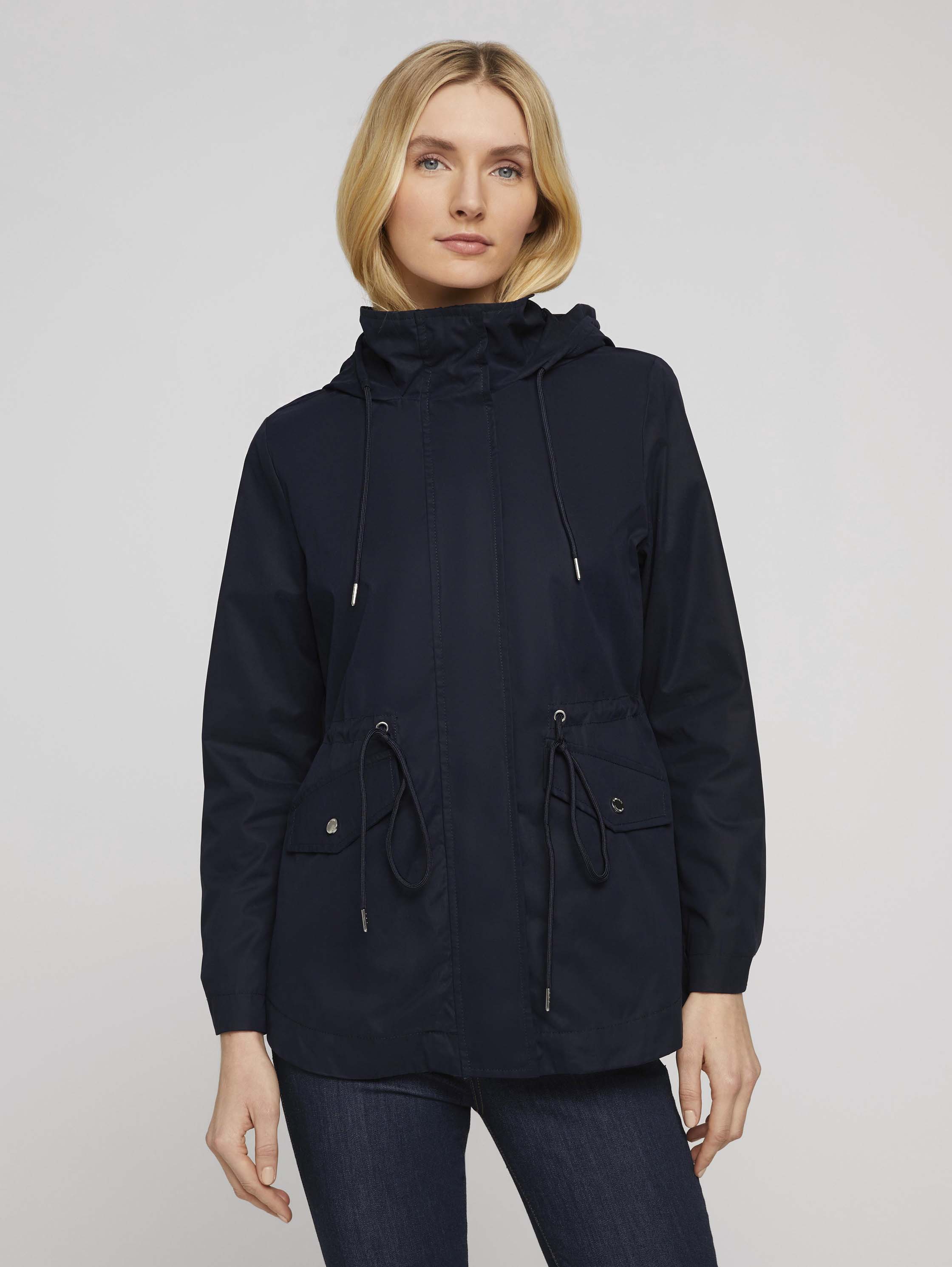 

Ветровка женская TOM TAILOR 1024468 синяя XS, 1024468