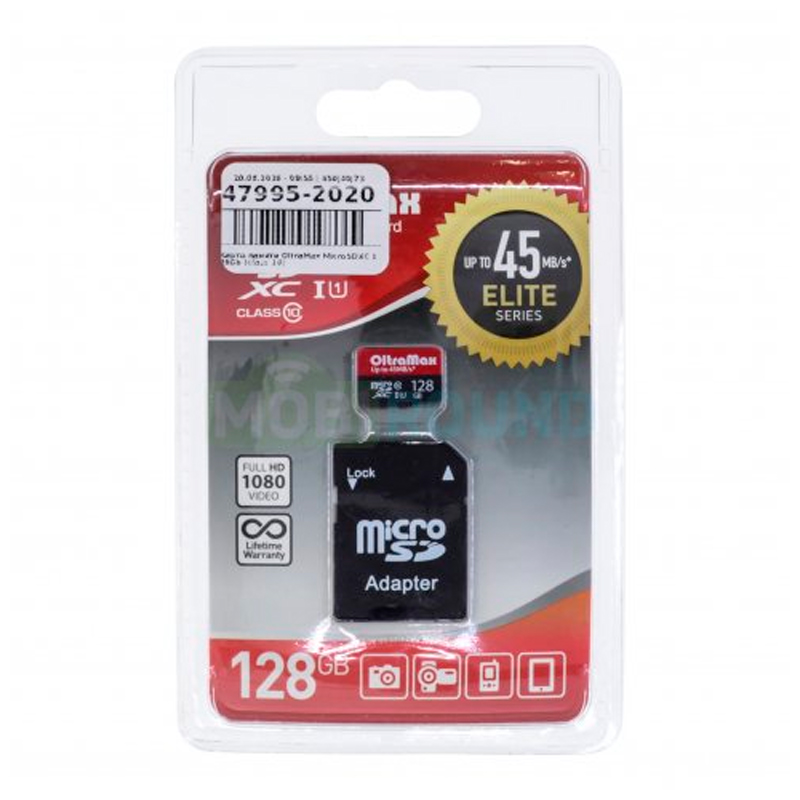 

Карта памяти NoBrand Micro SDXC 128Гб