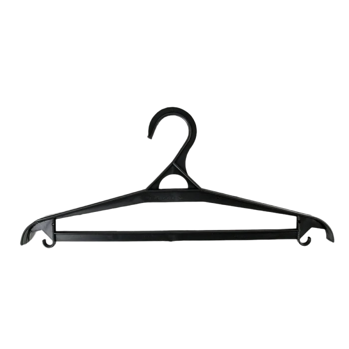 фото Вешалка-плечики для верхней одежды, размер 48-50, цвет чёрный nobrand