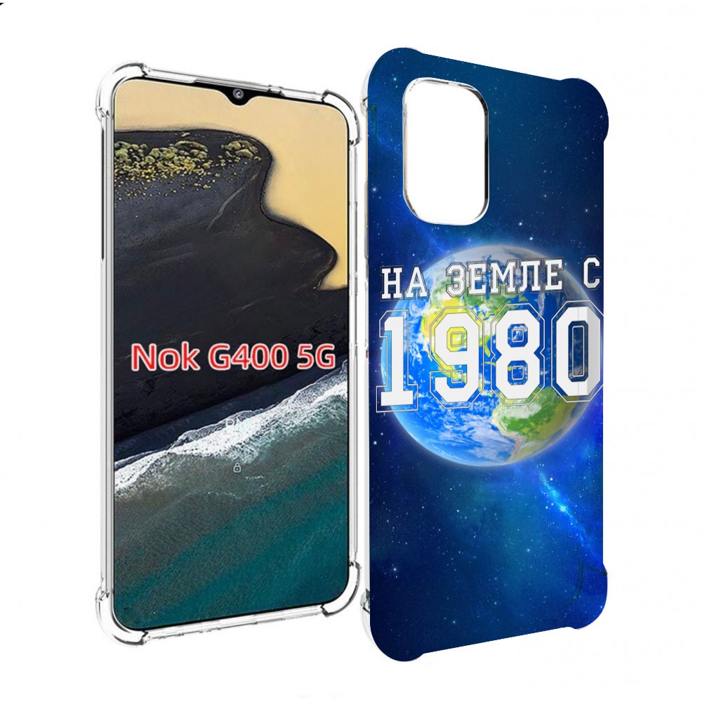 

Чехол MyPads На-Земле-с-1980 для Nokia G400 5G, Прозрачный, Tocco