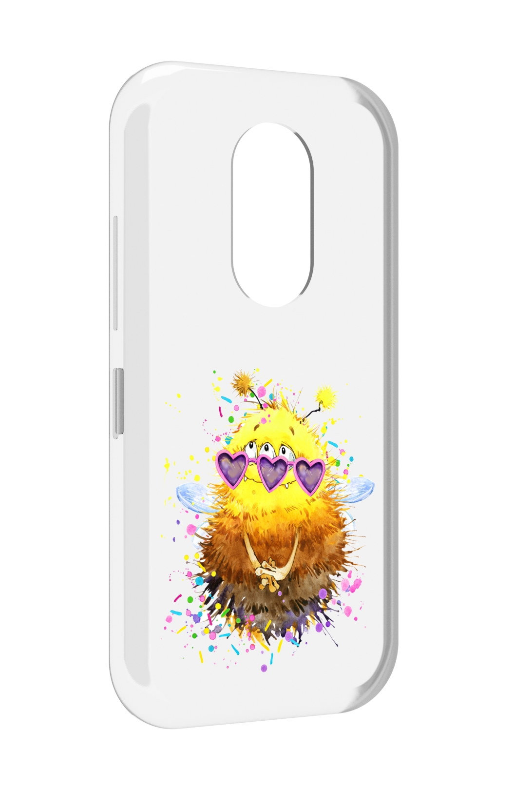 

Чехол MyPads Пушитый шмель для Doogee S61 / S61 Pro, Прозрачный, Tocco