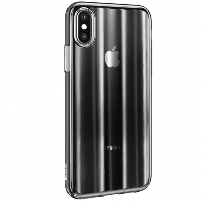 фото Чехол baseus aurora case для iphone xs max black (wiapiph65-jg01)