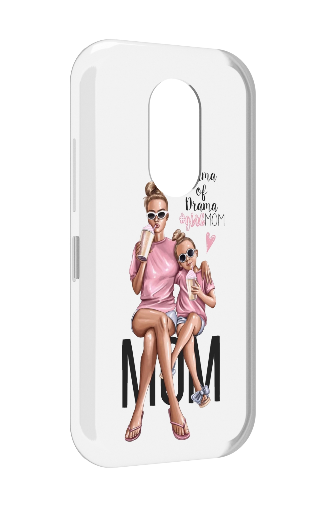 

Чехол MyPads Мама-мечты женский для Doogee S61 / S61 Pro, Прозрачный, Tocco