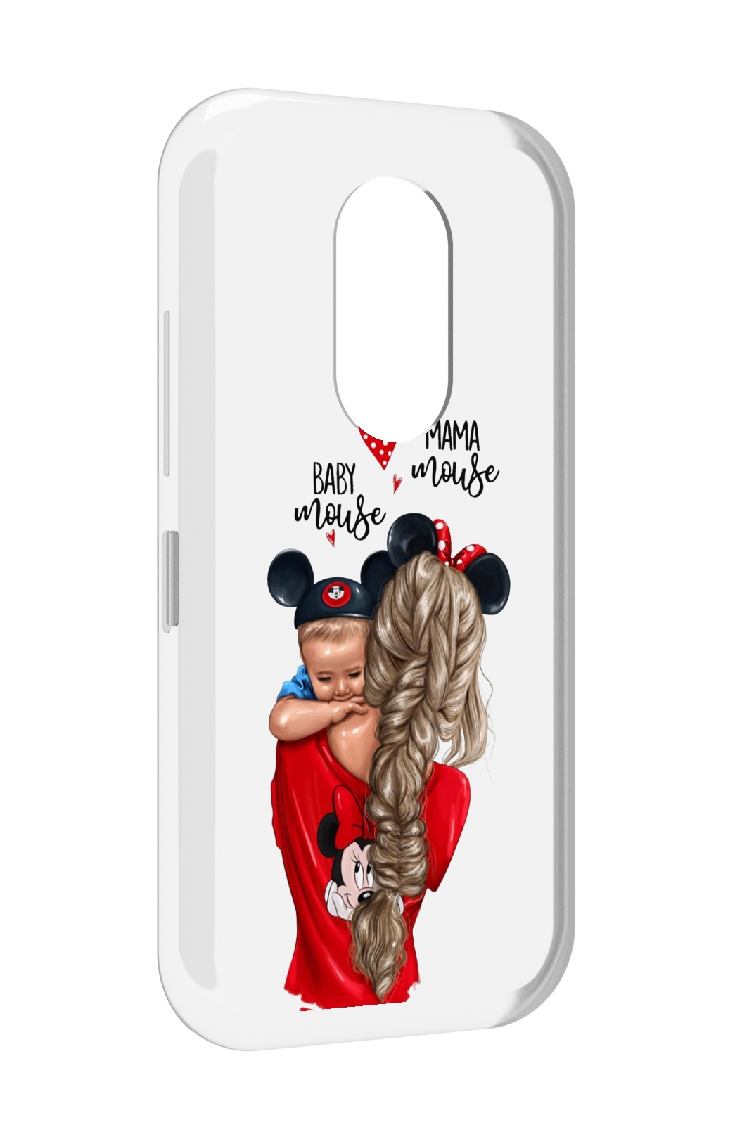 

Чехол MyPads Мама-маус женский для Doogee S61 / S61 Pro, Прозрачный, Tocco