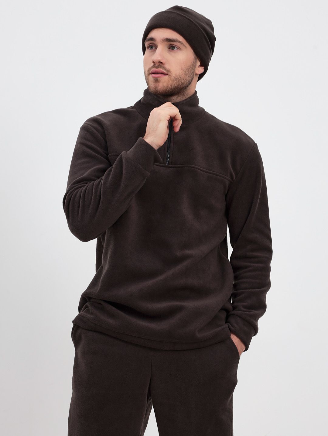 

Толстовка мужская MOM №1 MOM-88-0125F коричневая 2XL, Коричневый, MOM-88-0125F