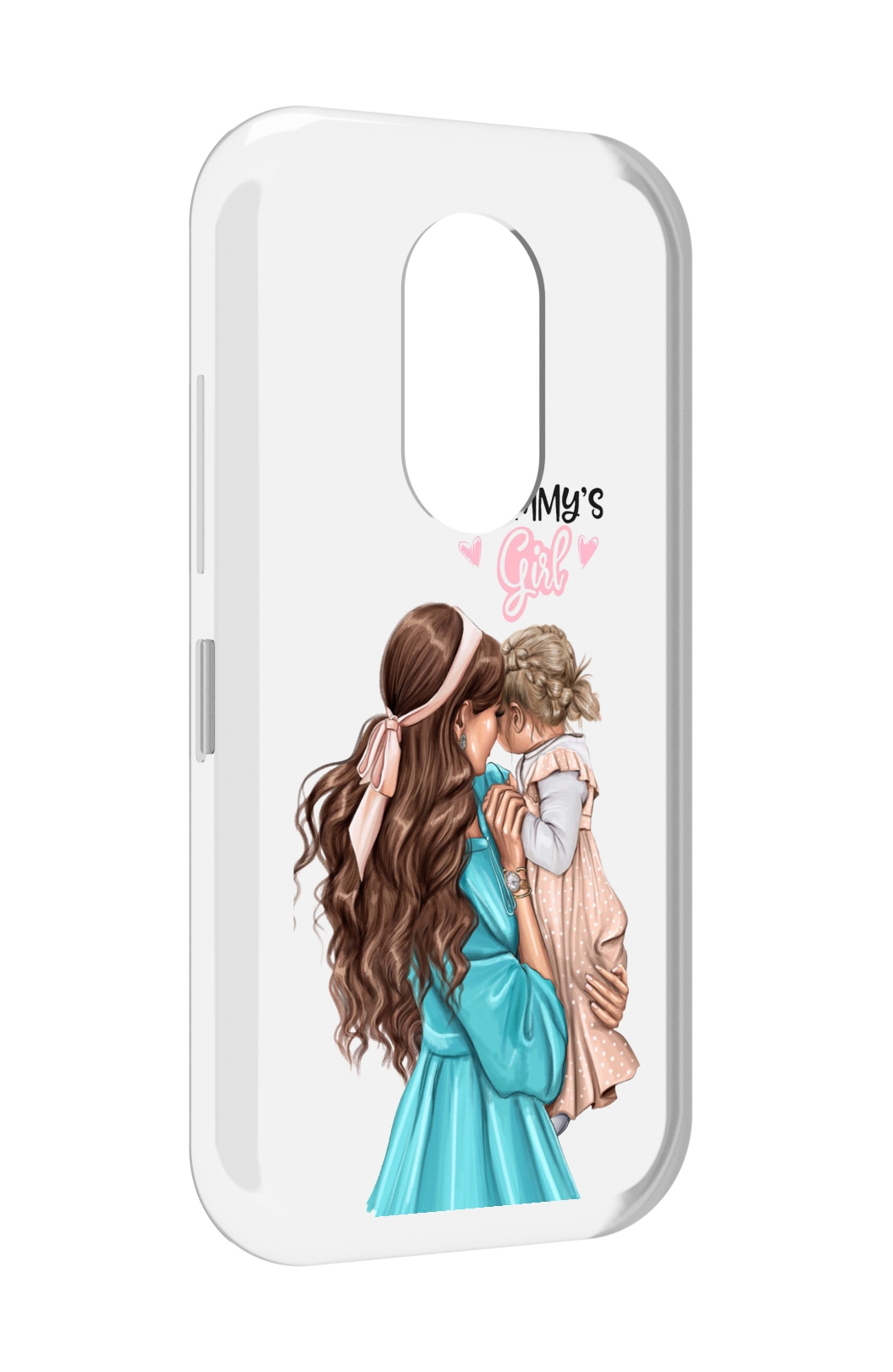 

Чехол MyPads Мама-девочки женский для Doogee S61 / S61 Pro, Прозрачный, Tocco