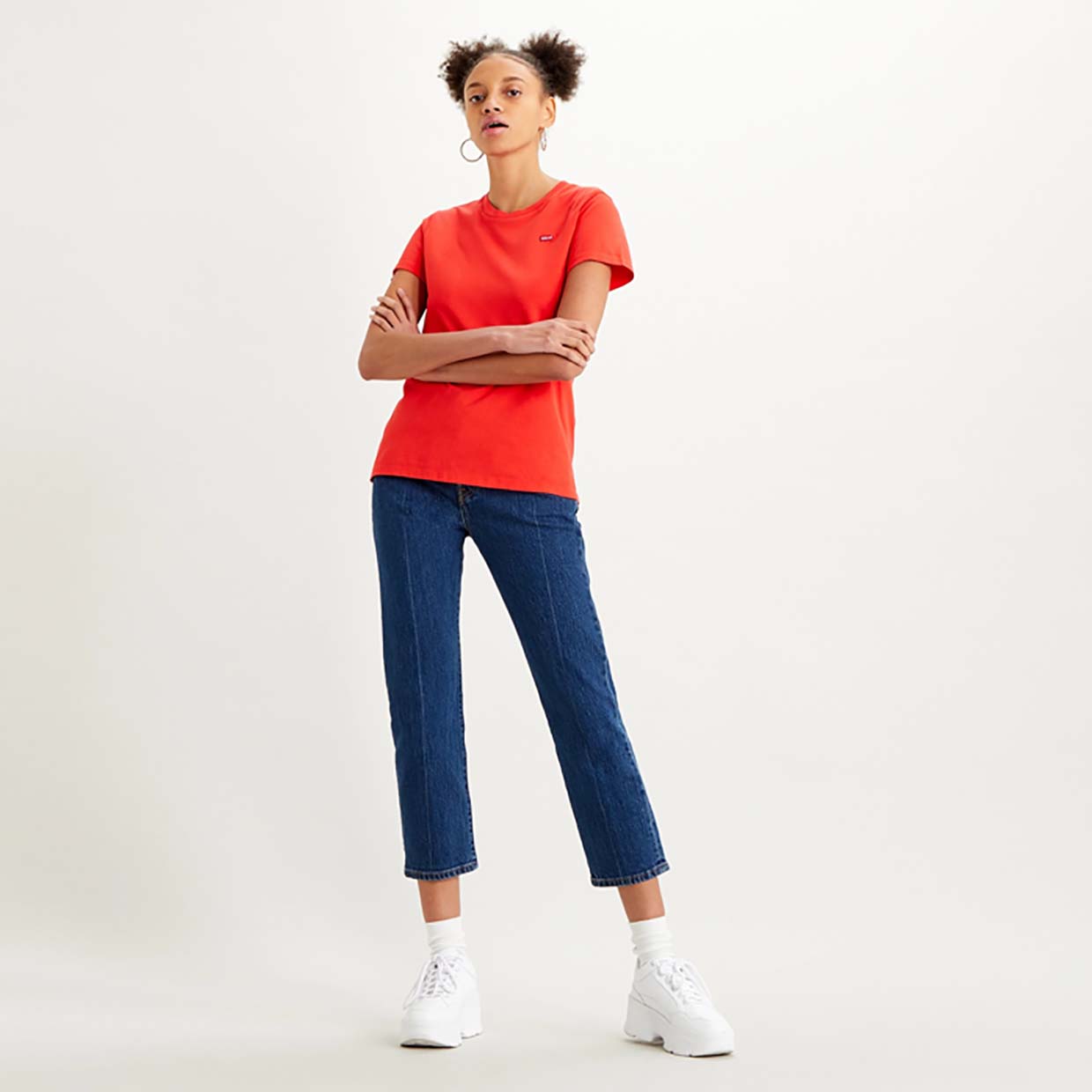 фото Джинсы женские levis 501® crop синие 24/28 levi's