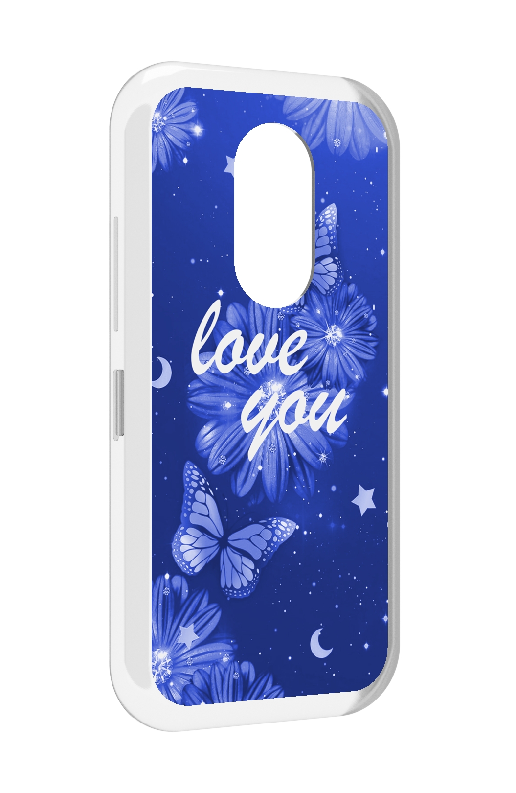 

Чехол MyPads Люблю-тебя-с-бабочками для Doogee S61 / S61 Pro, Прозрачный, Tocco