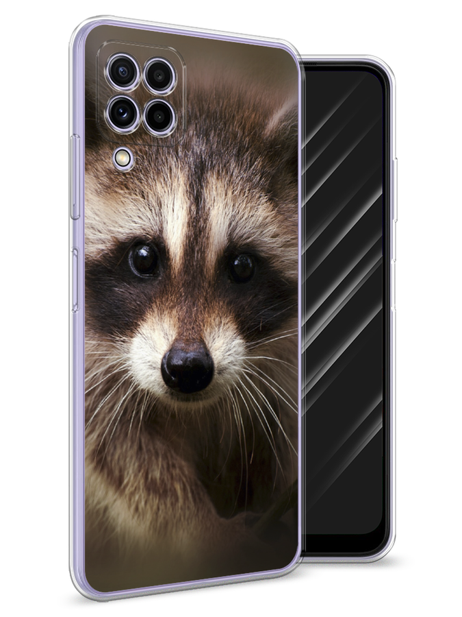 

Чехол Awog на Samsung Galaxy A22 / Самсунг A22 "Енот", Разноцветный, 2103150-1