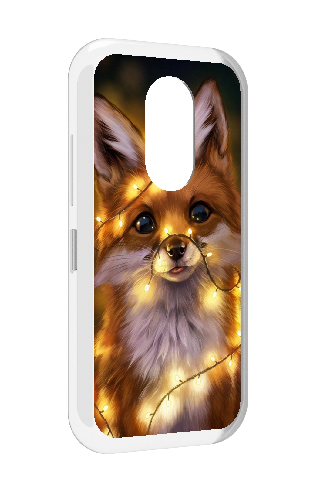 

Чехол MyPads Лисенок-в-гирлянде для Doogee S61 / S61 Pro, Прозрачный, Tocco