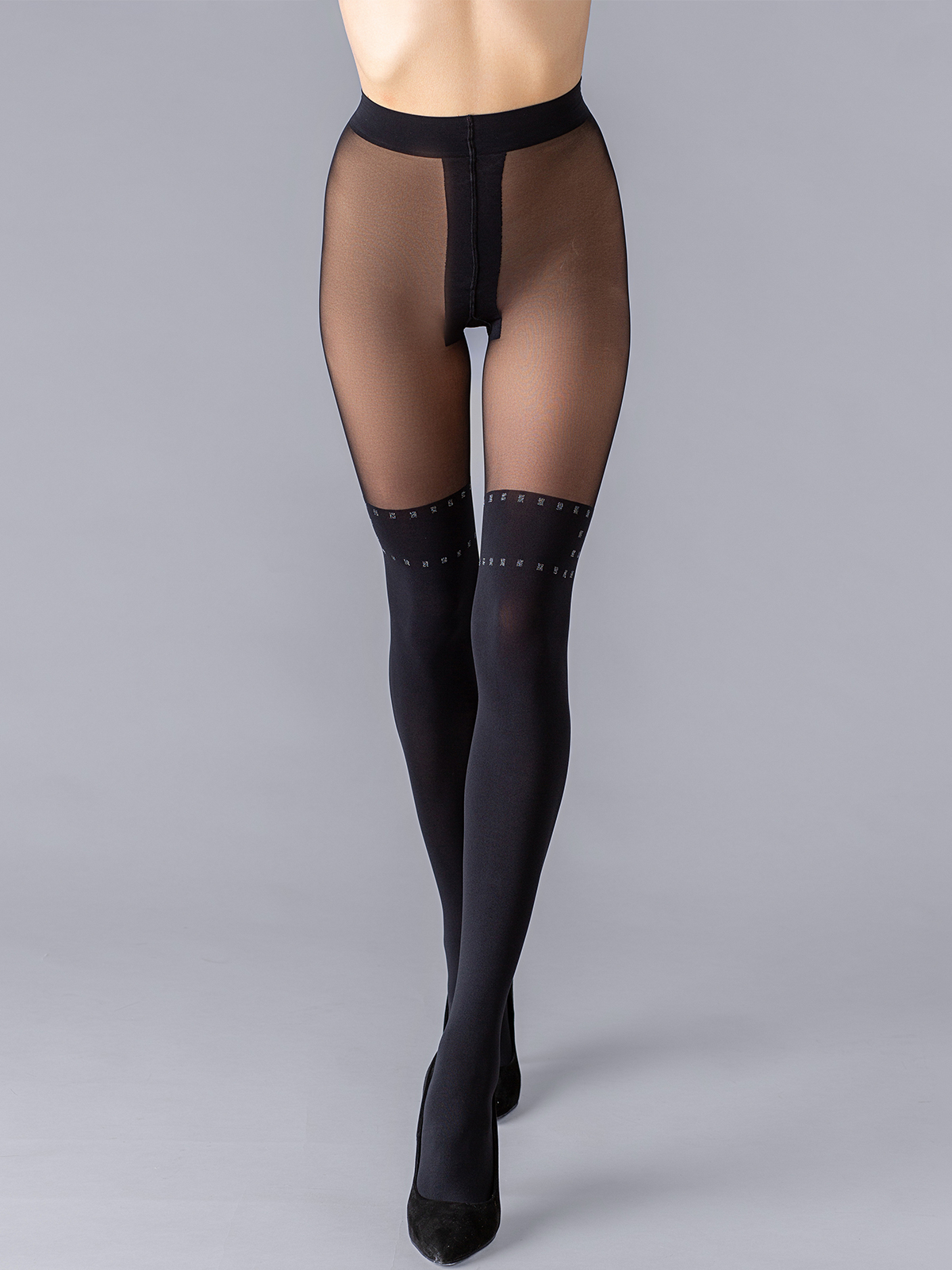 

Колготки женские Gatta GIRL UP 43 черные L, GIRL UP 43