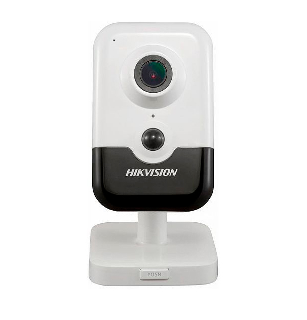 Видеокамера Hikvision 4Мп компактная IP-камера с EXIR-подсветкой до 10м и технологией AcuS