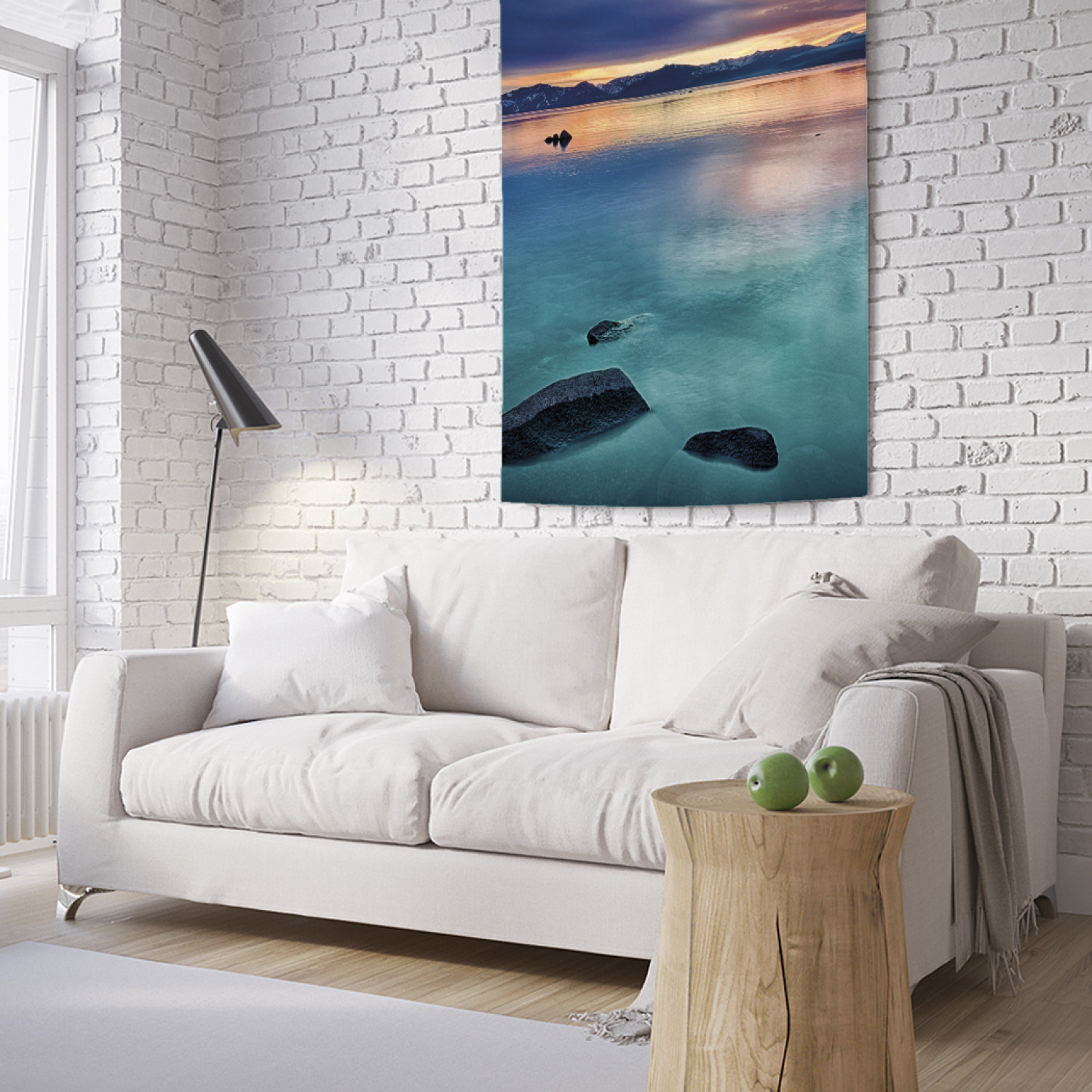 

Вертикальное фотопанно на стену JoyArty Водная гладь 100x150 см, Водная гладь