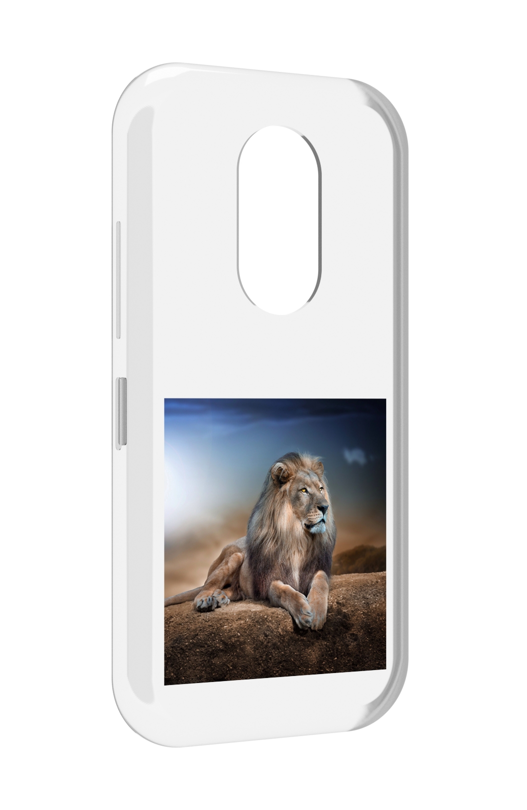 

Чехол MyPads Лев-наблюдает для Doogee S61 / S61 Pro, Прозрачный, Tocco